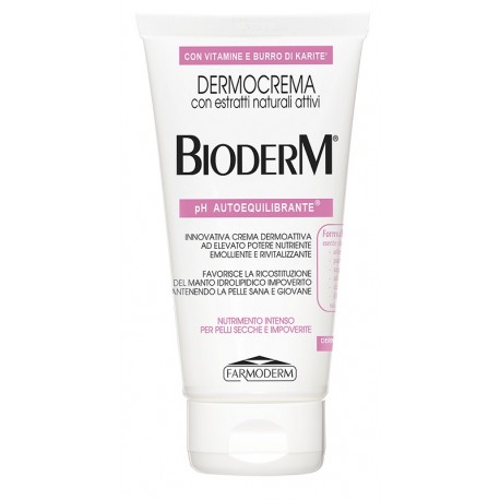 Bioderm Dermocrema crema viso corpo nutriente ed emolliente 150 ml