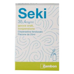 Seki 35,4 mg/ml gocce orali sospensione flacone da 25 ml
