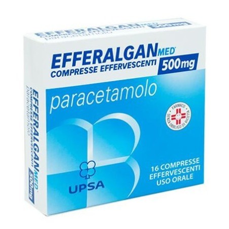 Efferalgan 500 mg 16 compresse effervescenti Efferalgan 500 mg 16 compresse effervescenti