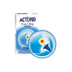 Actifed 2,5 mg+60 mg 12 compresse