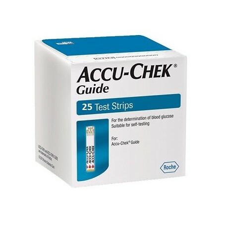 Accu-Chek Guide 25 strisce reattive per la misurazione della glicemia