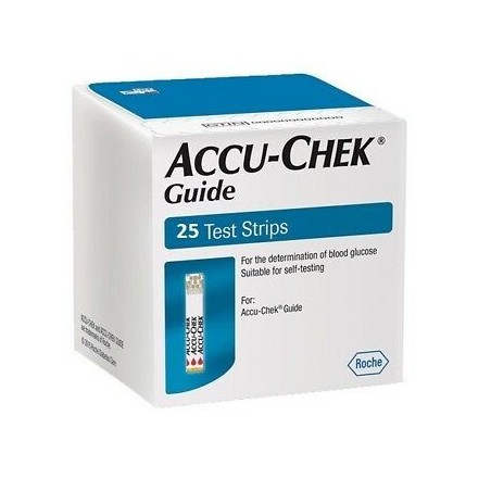 Accu-Chek Guide 25 strisce reattive per la misurazione della glicemia Accu-Chek Guide 25 strisce reattive per la misurazione della glicemia