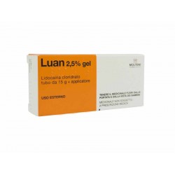 Luan Gel 2,5 % tubo da 15 g con applicatore