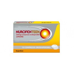 Nurofenteen 200 mg 12 compresse orodispersibili al limone