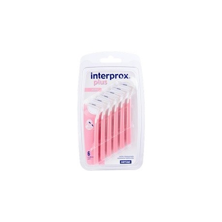 Interprox Plus Nano Rosa scovolino per igiene orale 0.6 mm 6 pezzi