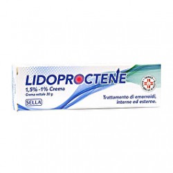 Lidoproctene crema dermatologica 1,5% + 1% tubo da 30 g