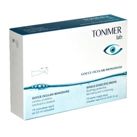 Tonimer Lab gocce oculari lenitive e idratanti 15 monodose sterili Tonimer Lab gocce oculari lenitive e idratanti 15 monodose sterili