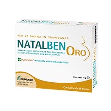 Natalben Oro integratore per la donna in gravidanza 28 bustine Natalben Oro integratore per la donna in gravidanza 28 bustine