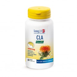 Longlife Cla 1000 integratore per la perdita di peso 80% acido linoleico coniugato 60 perle