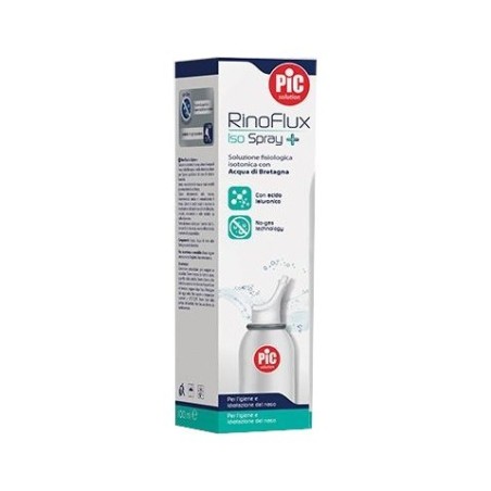 Pic Rinoflux Spray - Soluzione isotonica per il naso con acido ialuronico 100 ml Pic Rinoflux Spray - Soluzione isotonica per il naso con acido ialuronico 100 ml