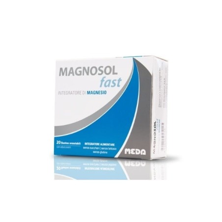 Magnosol Fast - Integratore di magnesio 20 bustine Magnosol Fast - Integratore di magnesio 20 bustine