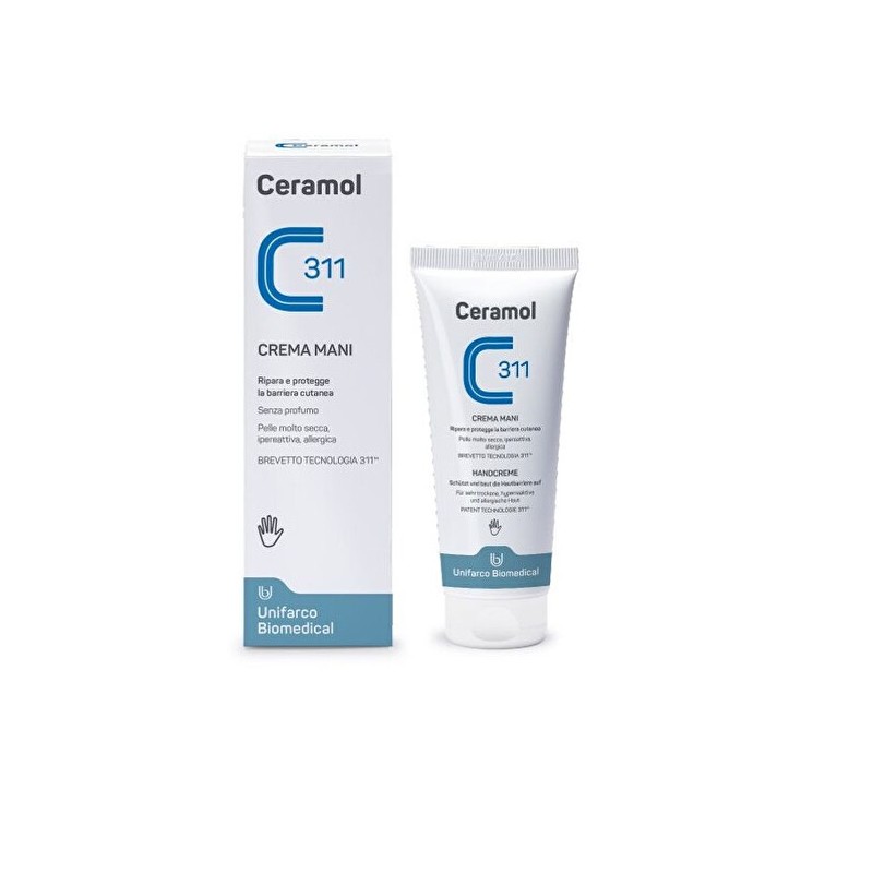 Ceramol 311 Crema Mani Riparatrice E Protettiva 100 Ml Ceramol 311 Crema Mani Riparatrice E Protettiva 100 Ml