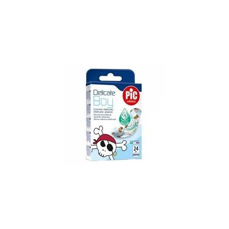 Pic Boy Cerotti delicati per Bambini formato medio 19x72 mm 24 cerotti Pic Boy Cerotti delicati per Bambini formato medio 19x72 mm 24 cerotti