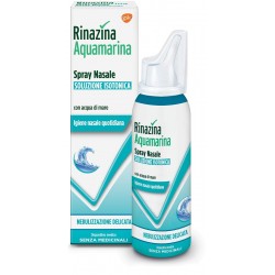 Rinazina Aquamarina Isotonica spray nebulizzazione delicata 100 ml
