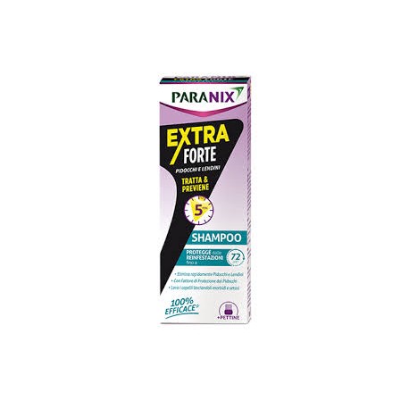 Paranix Shampoo trattamento extra forte contro pidocchi e lendini 200 ml