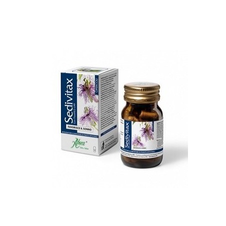 Aboca Sedivitax - Integratore naturale per favorire il sonno 50 opercoli Aboca Sedivitax - Integratore naturale per favorire il sonno 50 opercoli