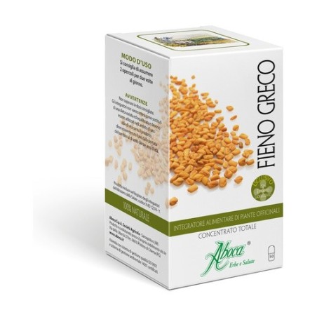 Aboca Fieno Greco Concentrato Totale integratore per il controllo del colesterolo 50 opercoli Aboca Fieno Greco Concentrato Totale integratore per il controllo del colesterolo 50 opercoli