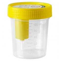 Linea F Contenitore sterile per urina per prelievo con provetta sottovuoto 120 ml