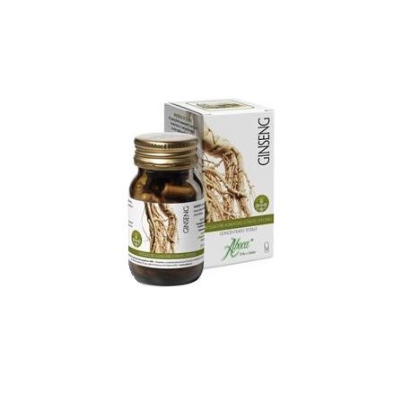 Aboca Ginseng Concentrato Totale - Integratore tonico adattogeno 50 opercoli