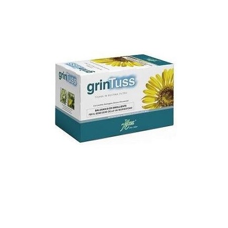 Aboca Grintuss Tisana balsamica per la tosse 20 bustine Aboca Grintuss Tisana balsamica per la tosse 20 bustine