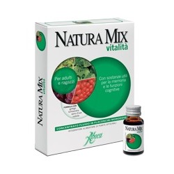 Aboca Natura Mix Vitalità - Integratore per la mente 10 flaconcini