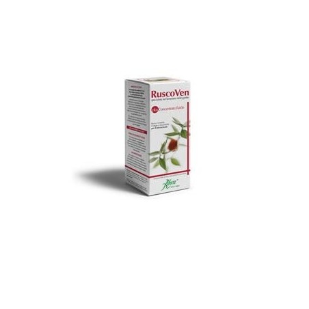 Aboca Ruscoven Plus Concentrato Fluido - Integratore per il benessere delle gambe 200 g Aboca Ruscoven Plus Concentrato Fluido - Integratore per il benessere delle gambe 200 g