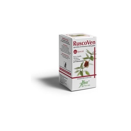 Aboca Ruscoven Plus - Integratore per il benessere delle gambe 50 opercoli Aboca Ruscoven Plus - Integratore per il benessere delle gambe 50 opercoli