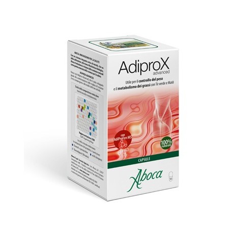 Aboca Adiprox Advanced - Integratore per il controllo del peso 50 capsule Aboca Adiprox Advanced - Integratore per il controllo del peso 50 capsule