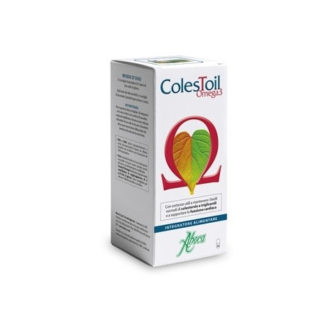 Aboca Colestoil Omega 3 - Integratore per colesterolo e trigliceridi 100 opercoli