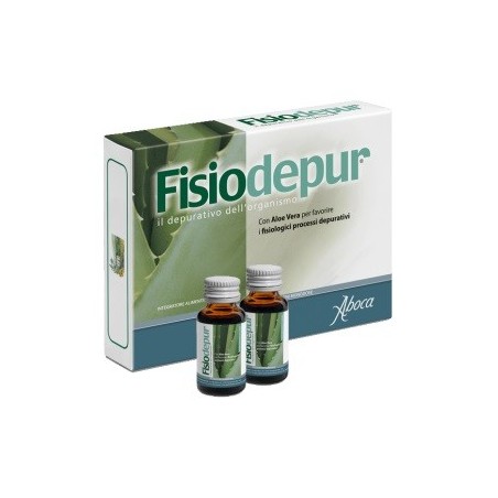 Aboca Fisiodepur - Integratore depurativo 10 flaconcini Aboca Fisiodepur - Integratore depurativo 10 flaconcini