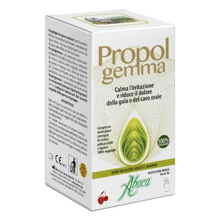 Aboca Propolgemma Spray No Alcool per la Gola 30 ml