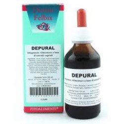 Depural gocce integratore per depurare e drenare l'organismo 100 ml
