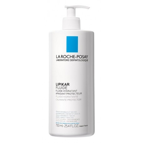 La Roche Posay Lipikar Fluido idratante per pelle secca e sensibile 750 ml