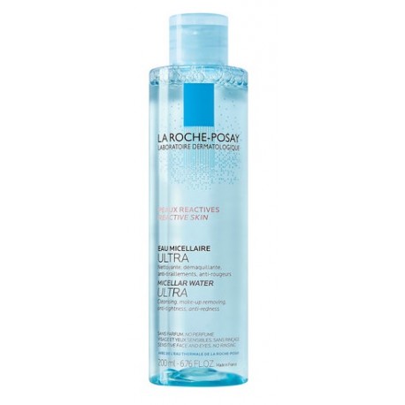 La Roche Posay Eau Micellare Ultra - Acqua micellare struccante pelle reattiva 200 ml