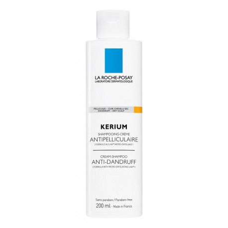 La Roche Posay Kerium Shampoo antiforfora per capelli secchi 200 ml