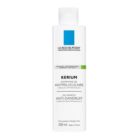 La Roche Posay Kerium Shampoo antiforfora per capelli grassi 200 ml La Roche Posay Kerium Shampoo antiforfora per capelli grassi 200 ml