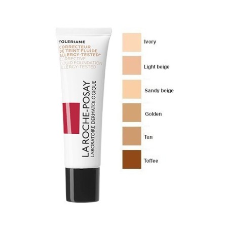 La Roche Posay Toleriane Teint - Fluido correttore per il viso tinta 13 Sandy Beige 30 ml La Roche Posay Toleriane Teint - Fluido correttore per il viso tinta 13 Sandy Beige 30 ml