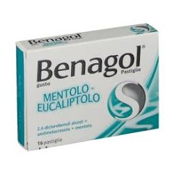 Benagol  Mentolo Eucalipto 16 pastiglie per la gola