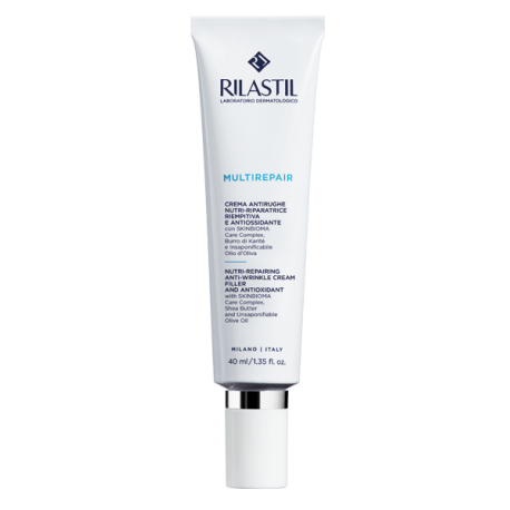 Rilastil Multirepair Crema viso antirughe nutri riparatrice per pelle molto secca 40 ml