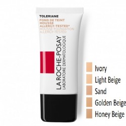 La Roche Posay Toleriane Mousse - Fondotinta effetto mat pelle mista/grassa tinta 5 Honey Beige 30 ml
