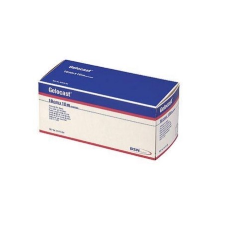 Gelocast benda all'ossido di zinco non elastica 10 m x 10 cm 10 pezzi Gelocast benda all'ossido di zinco non elastica 10 m x 10 cm 10 pezzi