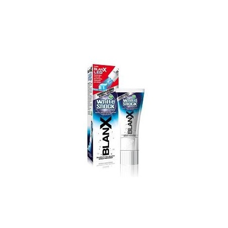 BlanX Led White Shock Dentifricio che sbianca con la luce 50 ml + led BlanX Led White Shock Dentifricio che sbianca con la luce 50 ml + led