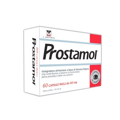 Prostamol 60 Capsule Molli Integratore per il Benessere della Prostata