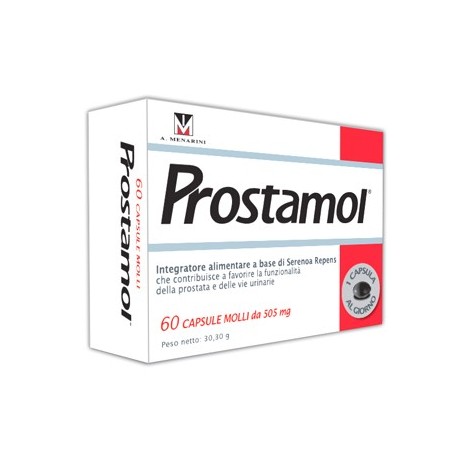 Prostamol 60 Capsule Molli Integratore per il Benessere della Prostata Prostamol 60 Capsule Molli Integratore per il Benessere della Prostata