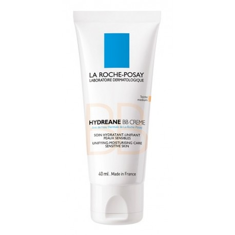 La Roche Posay Hydreane BB Cream - Crema idratante colorata per il viso tinta media-doré 40 ml