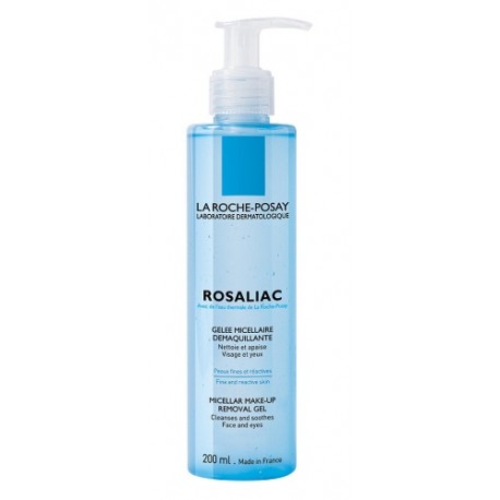 La Roche Posay Rosaliac Gel Micellare struccante viso e occhi per pelle con arrossamenti 200 ml