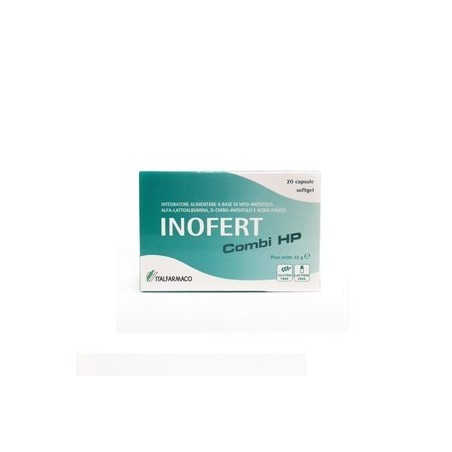 Inofert Combi HP integratore per ovaio policistico 20 capsule softgel Inofert Combi HP integratore per ovaio policistico 20 capsule softgel