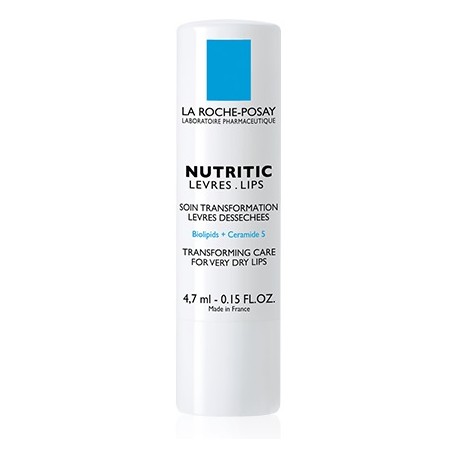 La Roche Posay Nutritic Labbra - Stick labbra idratante per labbra secche 4,7 ml