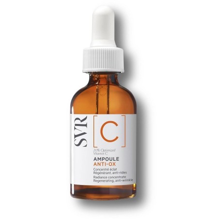 SVR Ampoule Anti-Ox con vitamina C siero viso illuminante e rigenerante 30 ml SVR Ampoule Anti-Ox con vitamina C siero viso illuminante e rigenerante 30 ml