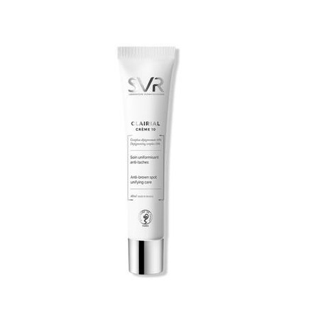 SVR Clairial Creme 10 crema uniformante e schiarente delle macchie 40 ml SVR Clairial Creme 10 crema uniformante e schiarente delle macchie 40 ml